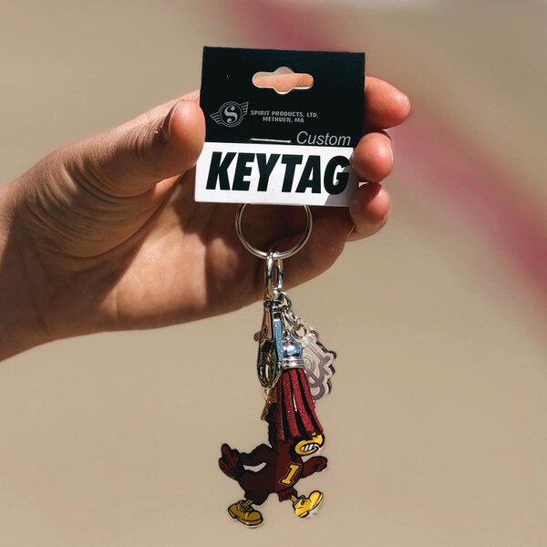 ISU Walking Cy Cardinal Bag Charm